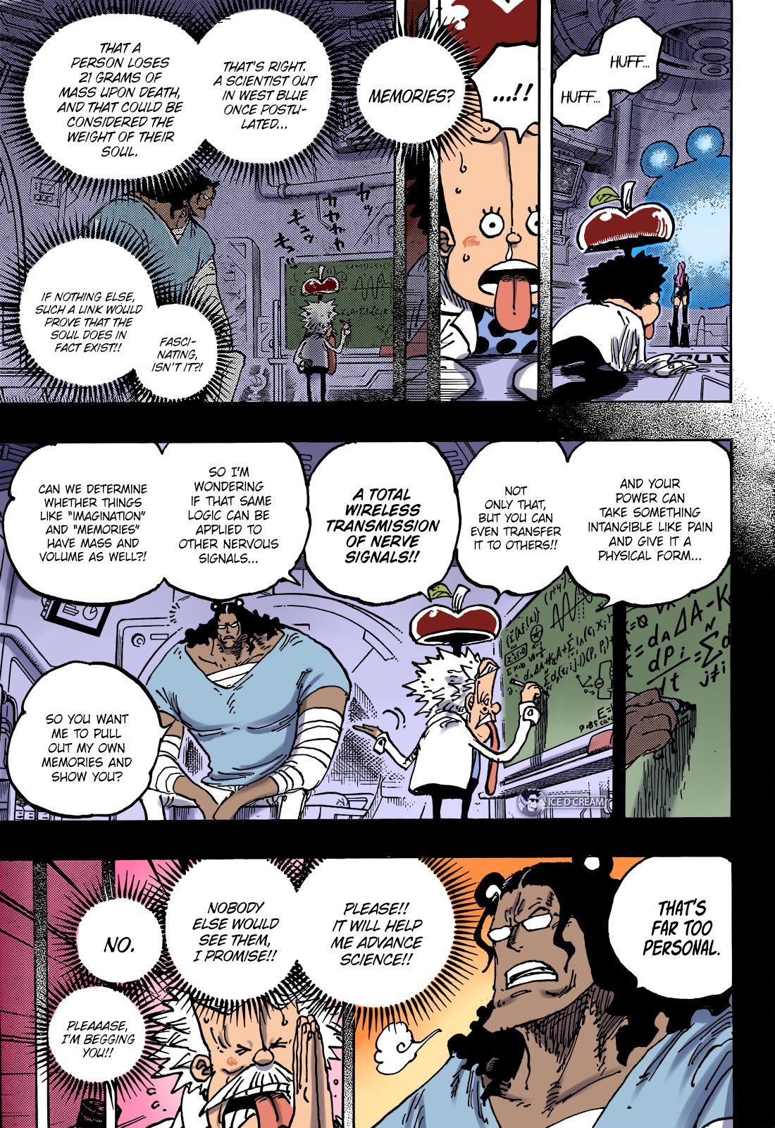 One Piece 1072 Colored Full Chapter The Weight Of Memory