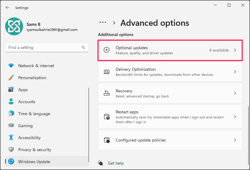 2-buka-settings-windows-update-advanced-options-optional-updates