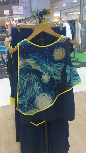 Major Minor top inspired by Van Goch's Starry Night