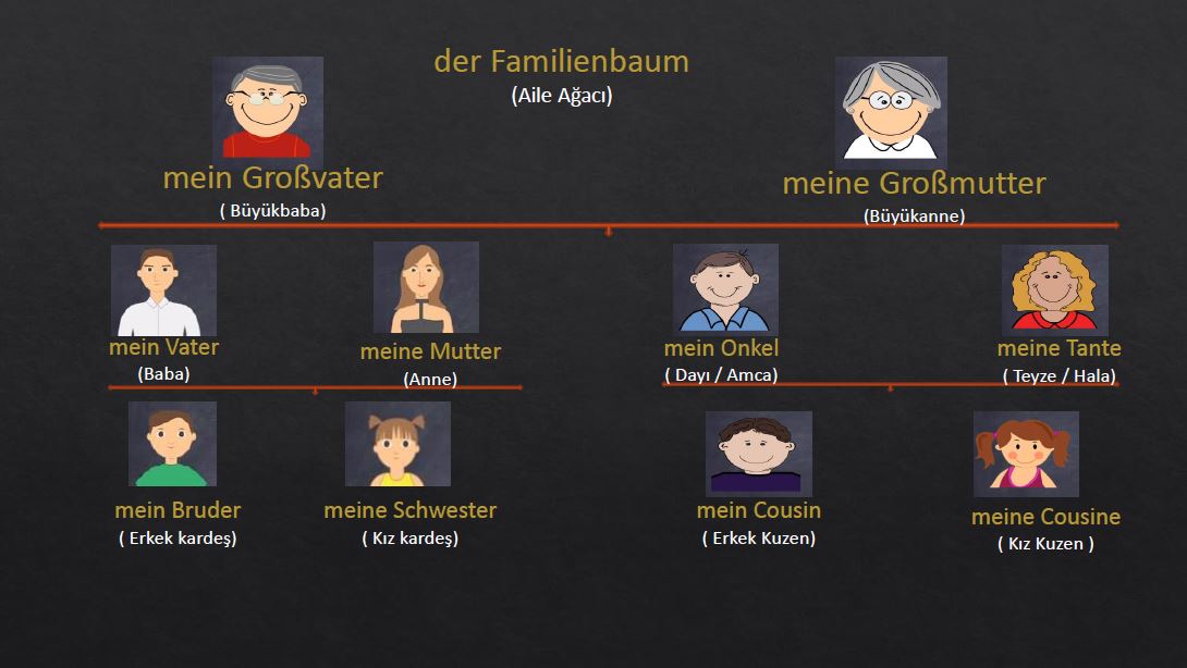 Almanca Aile Ağacı
