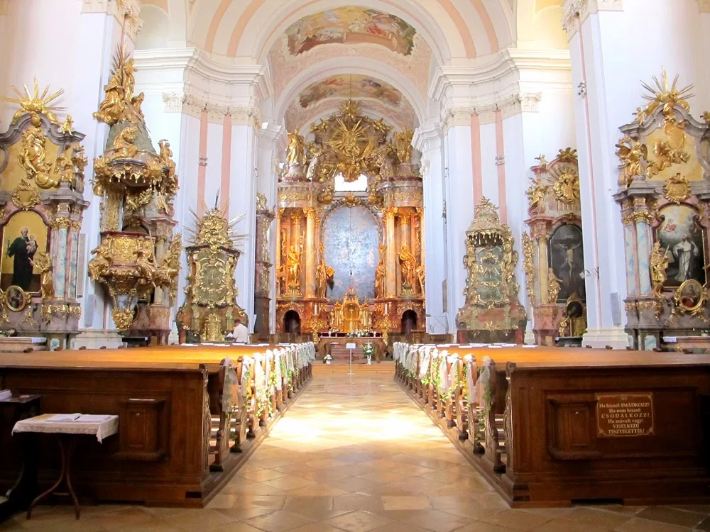 Beautiful church in Hungary 