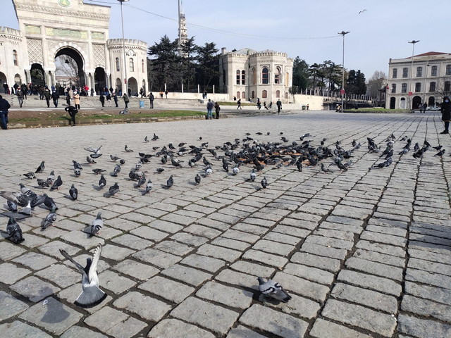 ميدان بايزيد في إسطنبول