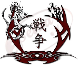 tribal tattoo / kanji tattoo