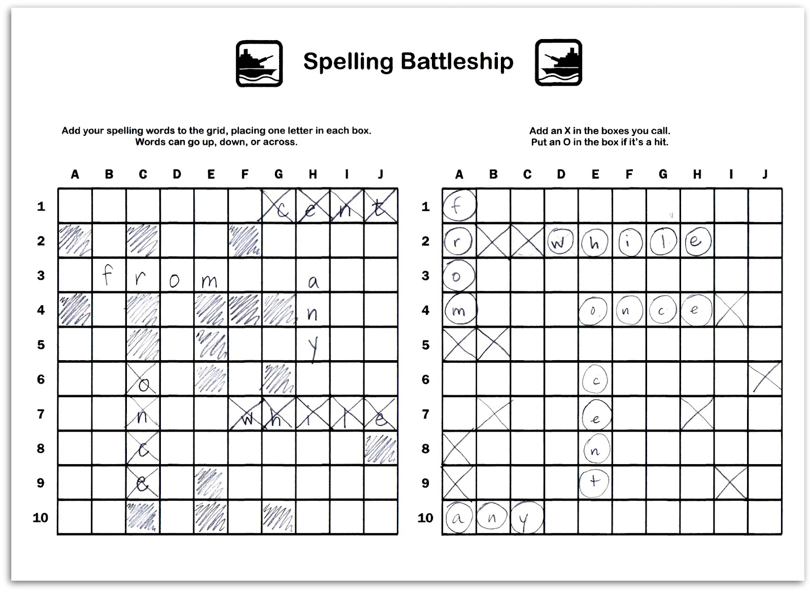 The gallery for --> Battleship Board Game Grid