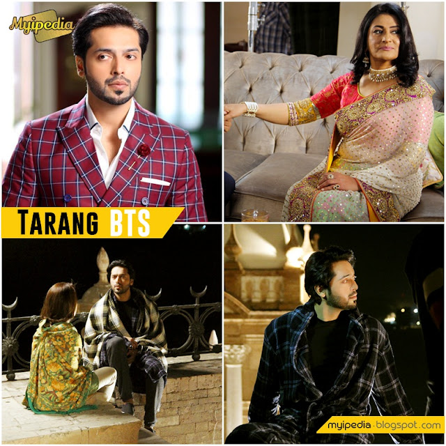 Fahad Mustafa, Sohai Ali Abro & Saba Hameed on Shoot Tarang Elaichi Behind The Scene