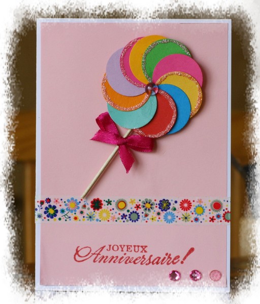 carte d'anniversaire 60 ans femme