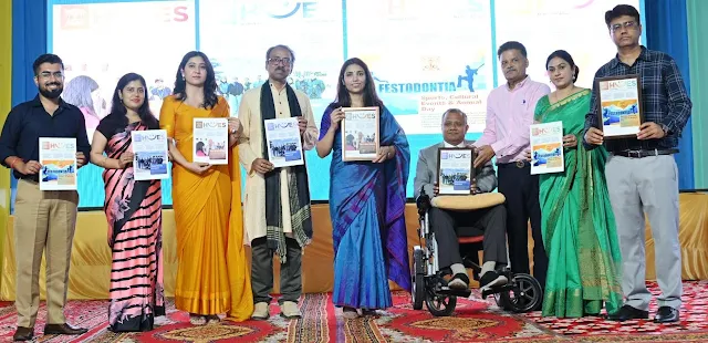 ‘ह्यूज’ न्यूज़लेटर का विमोचन: संस्थान की उपलब्धियों का दस्तावेज