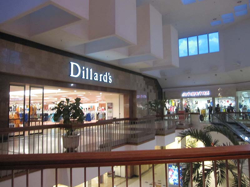 Dillard's mall entrance was previously JCPenney. The outlandish boxes ...