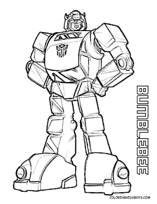 Transformer Coloring on Bumblebee Transformers Coloring Pages    Disney Coloring Pages