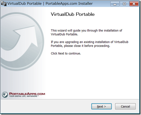 パソコンあれこれ Virtualdub Portableでdvdのvobファイルを読み込みには