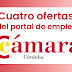 Cuatro ofertas de empleo publicadas en CámaraEmplea Córdoba