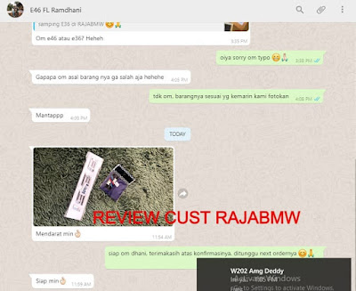 Review Customer Rajabmw Pembelian Emblem Angka