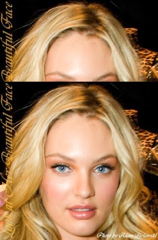 Candice Swanepoel Face And Her RoundHighBroad Forehead