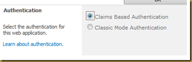 ClaimsAuthentication