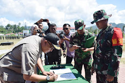 Tagop Sudarsono Soulisa Buka TMMD ke-104 di Buru Selatan