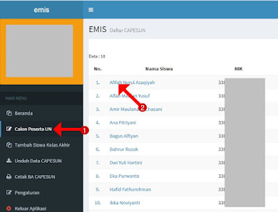 Cara Mengedit Data Calon Peserta US/UN 2016 di Aplikasi Emis Pendis Kemenag go id verval un