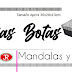 CAJAS BOTA mandalas y pastel NUEVAS!