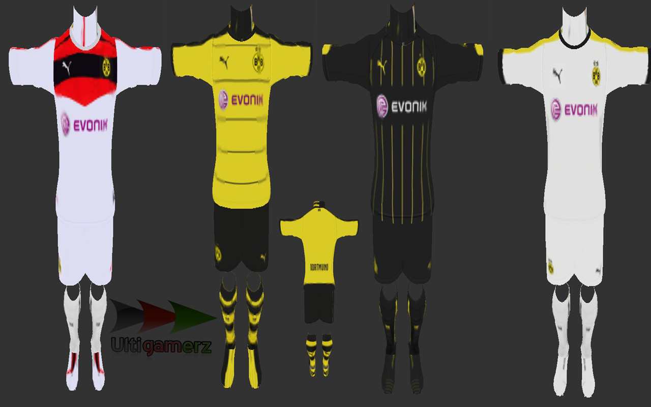 ultigamerz: BORUSSIA DORTMUND 2015-16 GDB KITS PES 2013