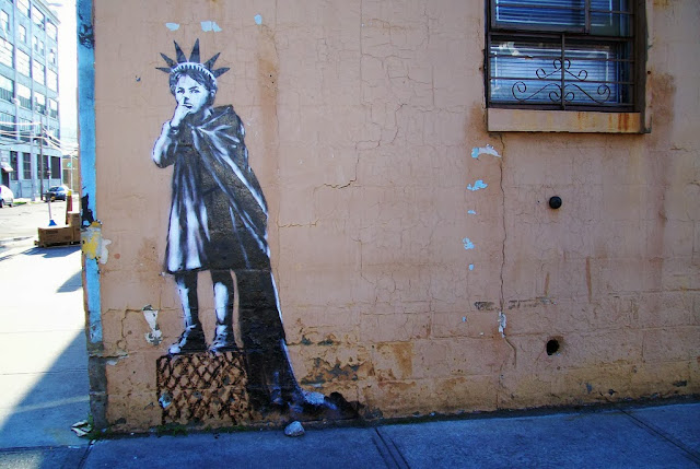 Street art ( Arte das ruas ) Por Banksy