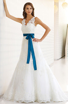 Sleeveless Lace Wedding Dress by Jasmine Couture