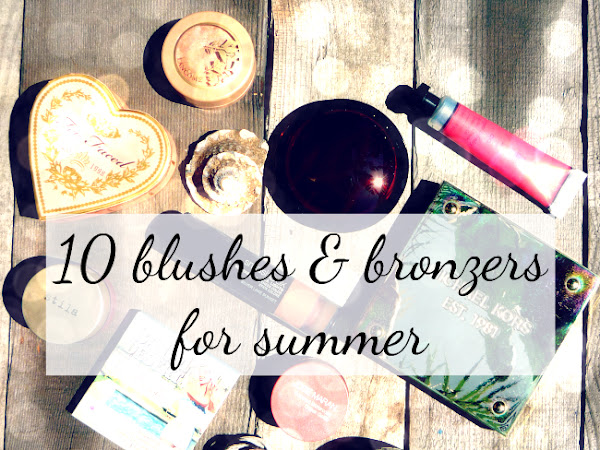 Top 10 blushes and bronzers for summer