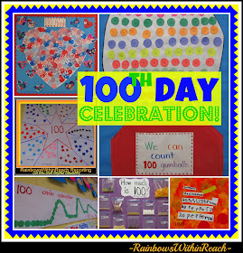 photo of: 100 Day Celebration Ideas for Art, Math + Science: KINDERGARTEN ROCKS!