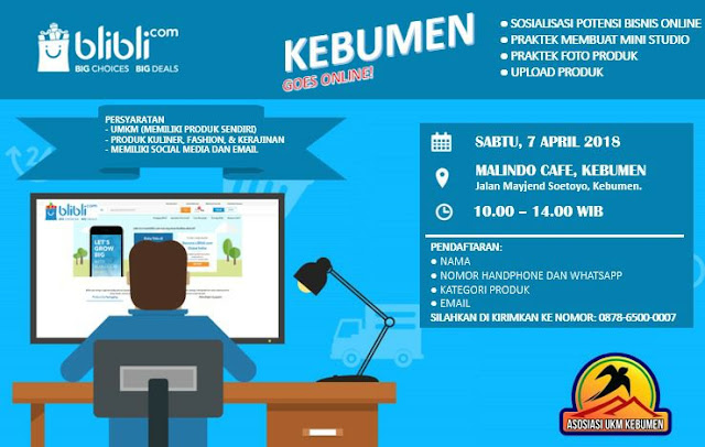 Blibli.com Dampingi UMKM Kebumen