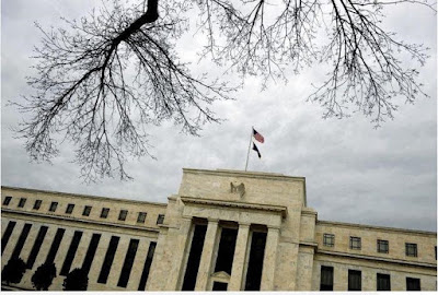 Gedung Federal Reserve AS di Washington DC, Amerika Serikat© MATTHEW CAVANAUGH /EPA