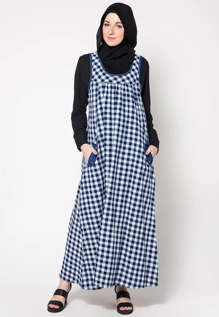 10 Contoh Inspirasi Baju Gamis Modern Untuk Anak Muda Besok - Model baju gamis modern