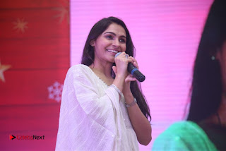 Tamil Actress Singer Andrea Stills in White Salwar Kameez at Narayana Group of Schools Carnival Inauguration  0016.jpg