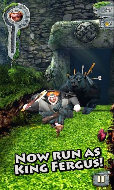 Temple Run : Brave V1.5.2 Mod Apk (Unlimited Gold)