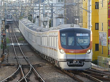 東急東横線　特急　元町・中華街行き6　東京メトロ17000系