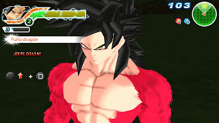 DRAGON BALL Z TENKAICHI TAG TEAM MOD DRAGON BALL HEROES COM MENU PERMANENTE [PARA ANDROID E PC PPSSPP] DBZ TTT