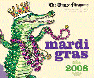 Mardi Gras Beads and Masks