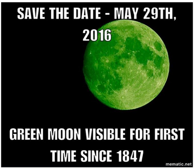 ¿Dónde ver la luna verde del 20 de abril?  Me da que te vas a quedar con las ganas...