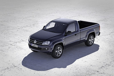 VW Single Cab  Amarok: A little look quite nice