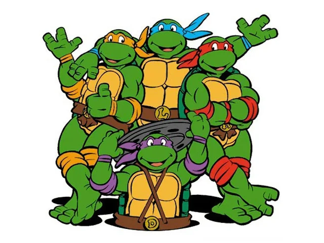 NINJA TURTLES - SERIE DIBUJOS CARTOON