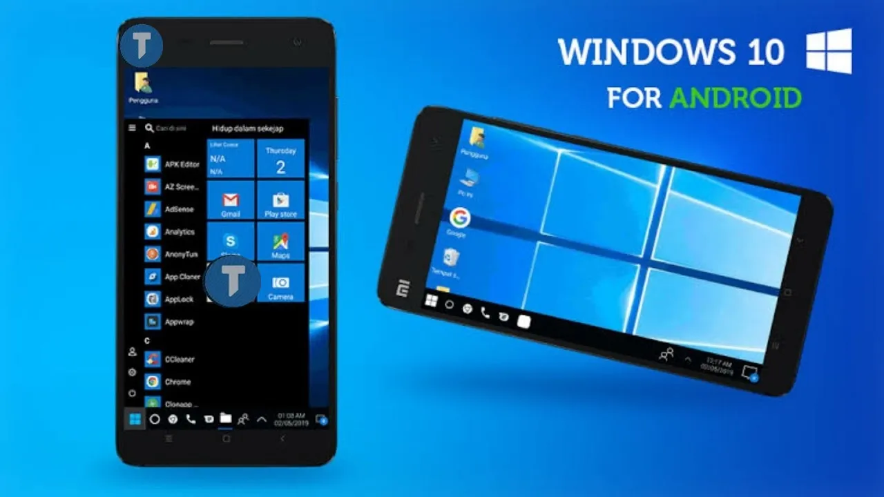 Android Menjadi Windows 10: Apakah Bisa