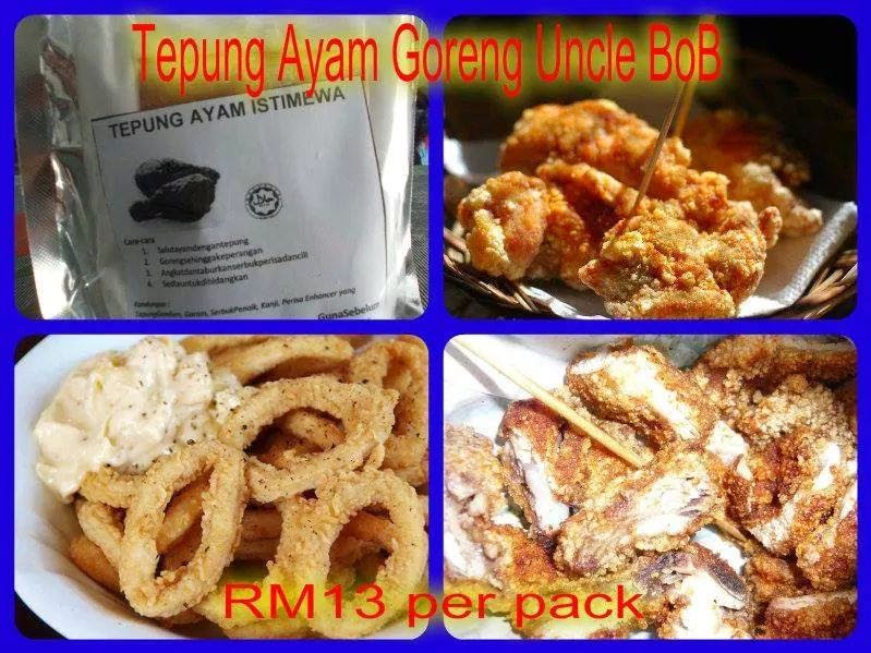 NORLIZU ENTERPRISE ONLINE SHOPPE: TEPUNG AYAM GORENG UNCLE BOB