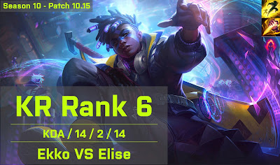 Ekko JG vs Elise - KR 10.15