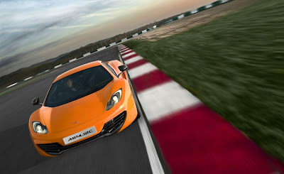 2012 McLaren MP4-12C Front Angle View