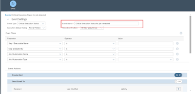 Job and Automation Monitoring features - SAP Cloud ALM