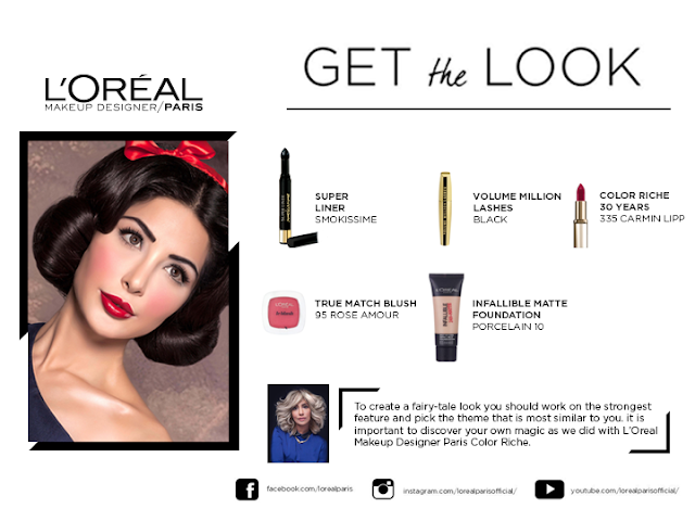  Sabeeka IMam as SnowWhite for L’Oreal Paris 30 Years Celebration 