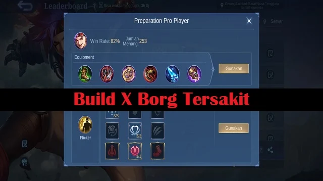 Build X Borg Tersakit
