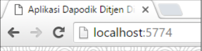 gambar alamat localhost dapodik