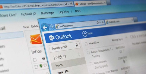 Notificaciones de correo en Outlook