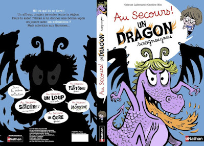 Au secours ! Orianne Lallemand. Un dragon scrogneugneu