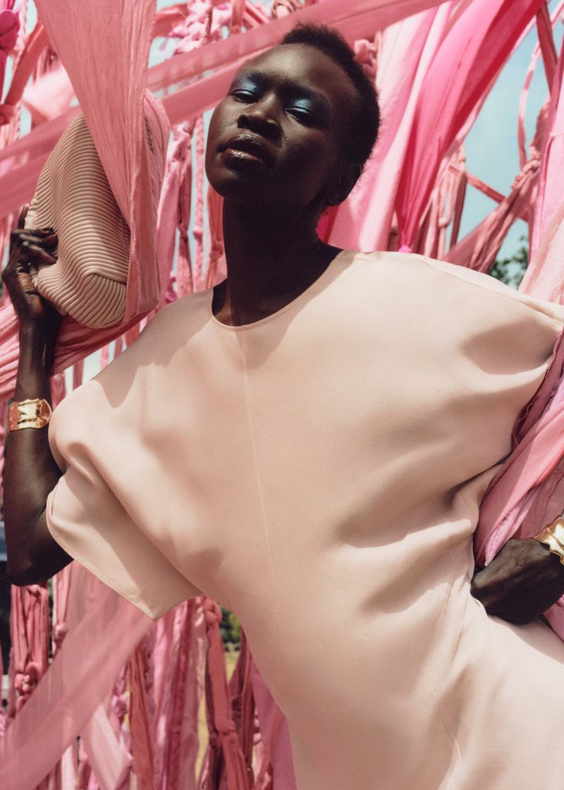 Alek Wek Stands Out in & Other Stories Spring 2024 Advertising Campaign