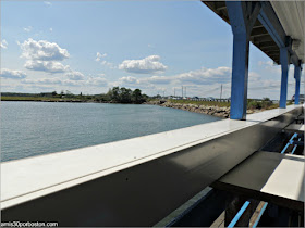 Terraza del Markey's Lobster Pool, New Hampshire