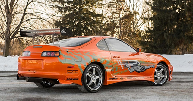 toyota supra mk4 fast and furious back